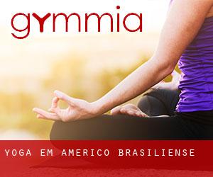 Yoga em Américo Brasiliense